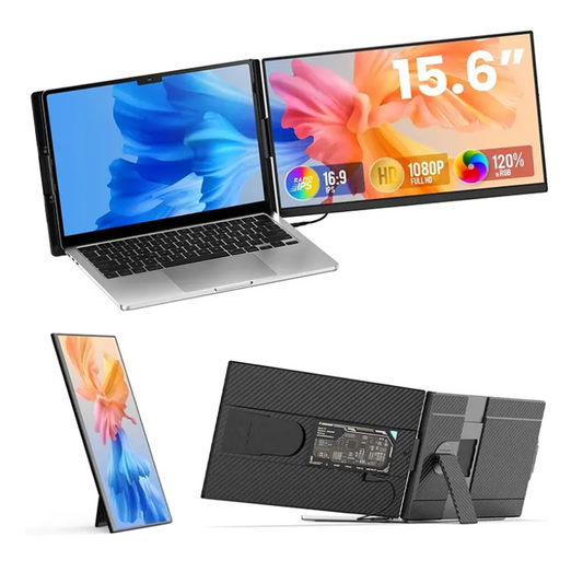 P5 Dual Screen Laptop Extender – FHD Portable Display (MA)