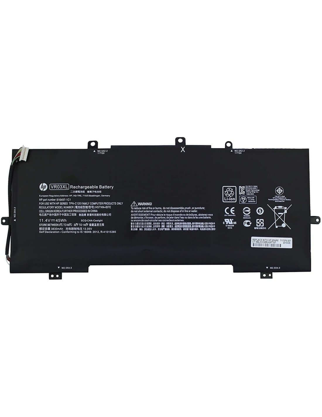 HP VR03XL BATTERY