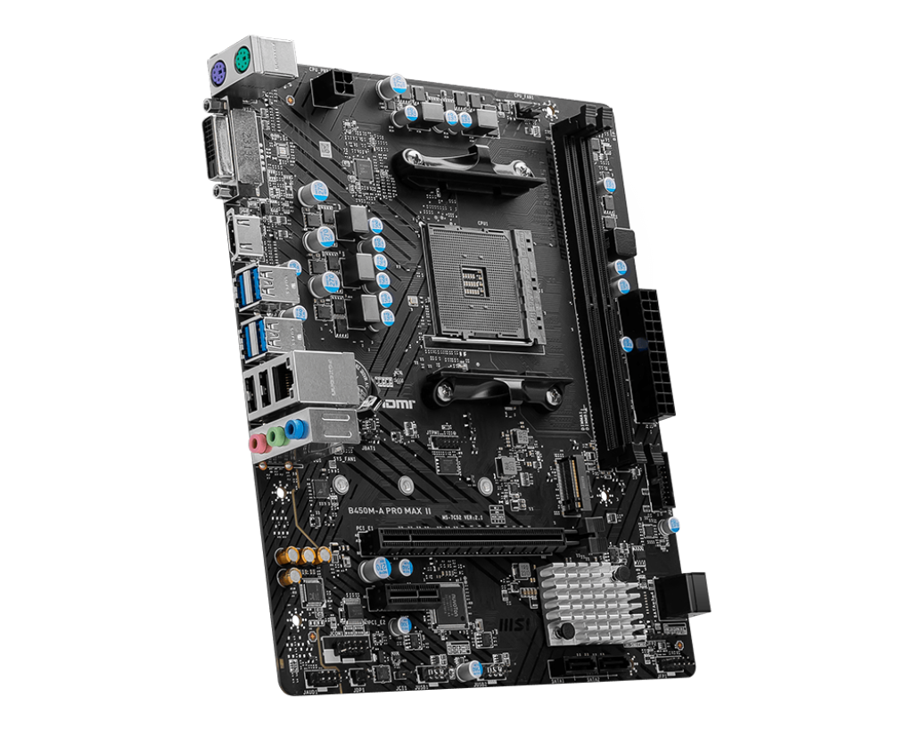 MSI B450M-A PRO MAX II AMD MOTHERBOARD