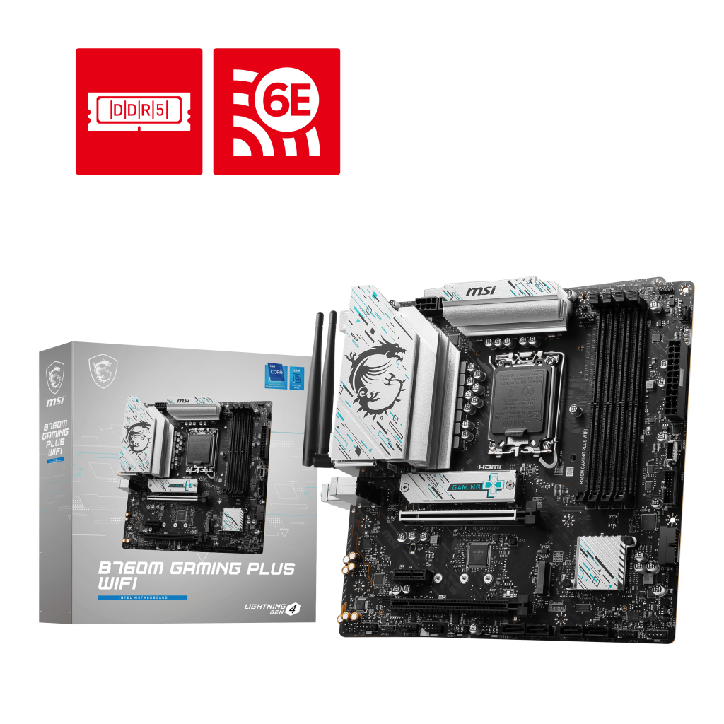 INTEL Motherboard MSI B760M GAMING PLUS WIFI