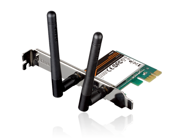 D-Link Wireless N 300 PCIe Desktop Adapter DWA-548
