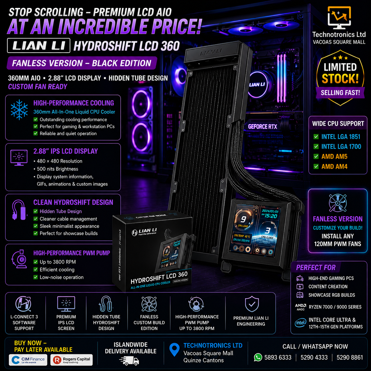 HydroShift LCD 360」の人気商品一覧・価格比較 - 価格.com LIAN LI