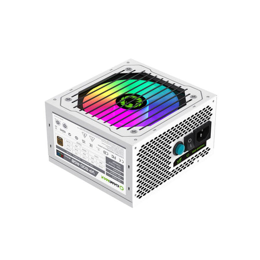Gamemax Power Supply VP-800-RGB-M White