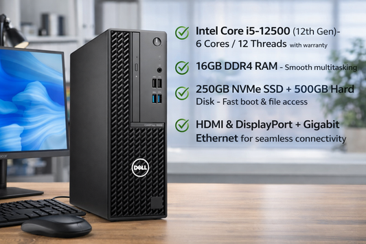 Renewed Dell OptiPlex 3000 Core i5 12th Gen