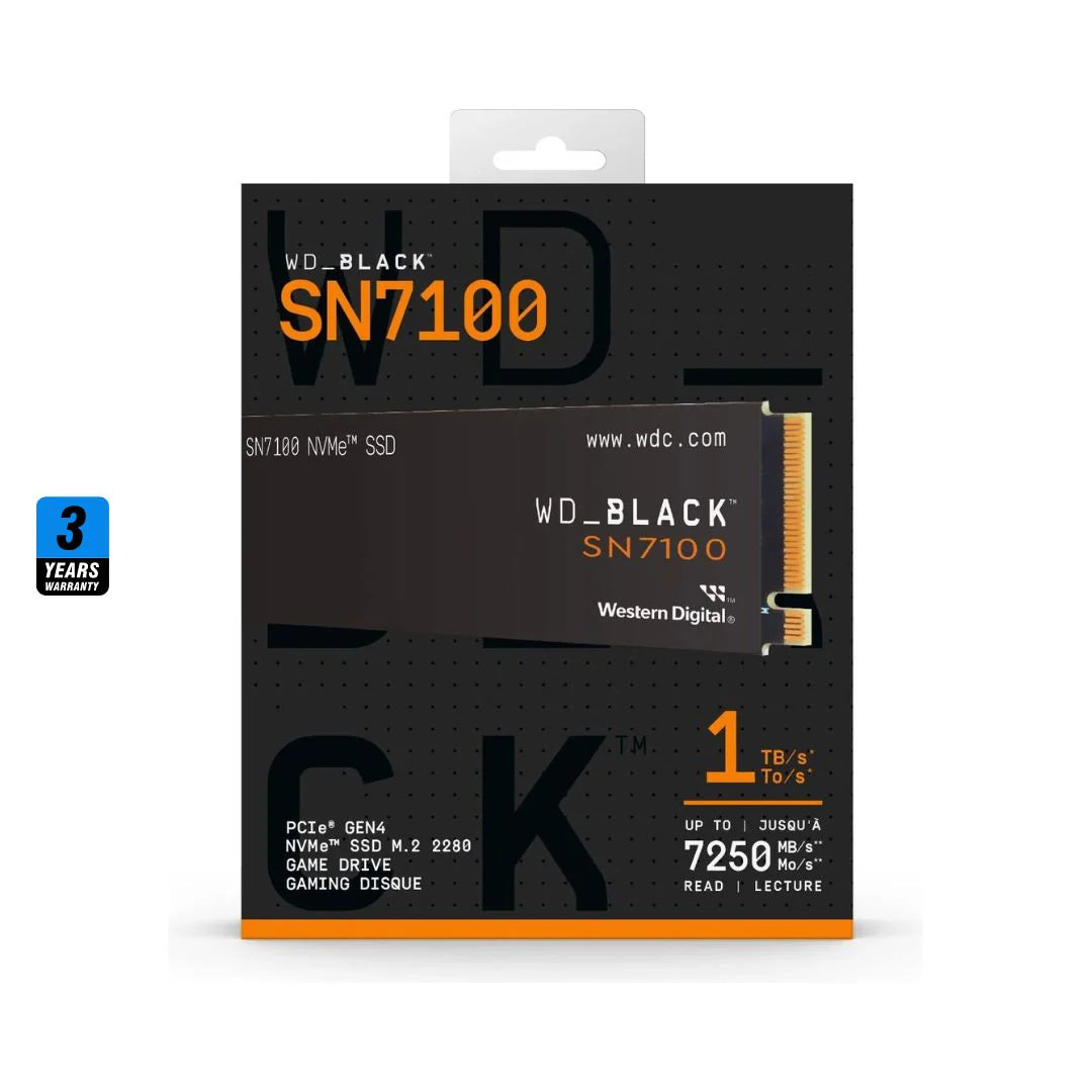 WD BLACK SN7100 NVMe Gen4 SSD โ 1TB