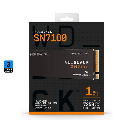 WD BLACK SN7100 NVMe Gen4 SSD – 1TB