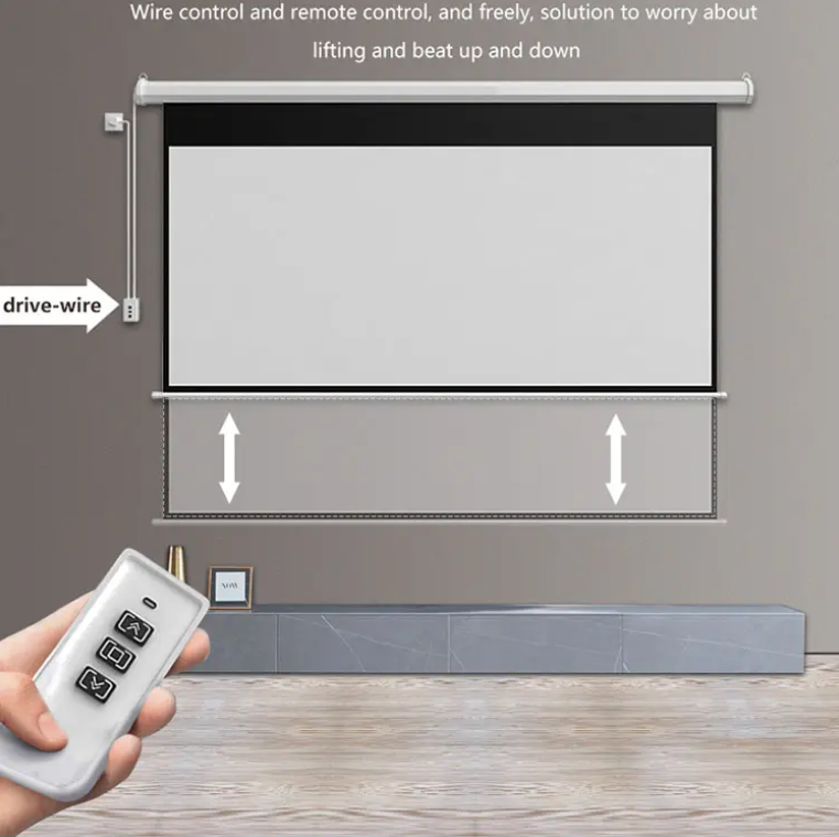 Motorized Projector Screen 120"(MA)