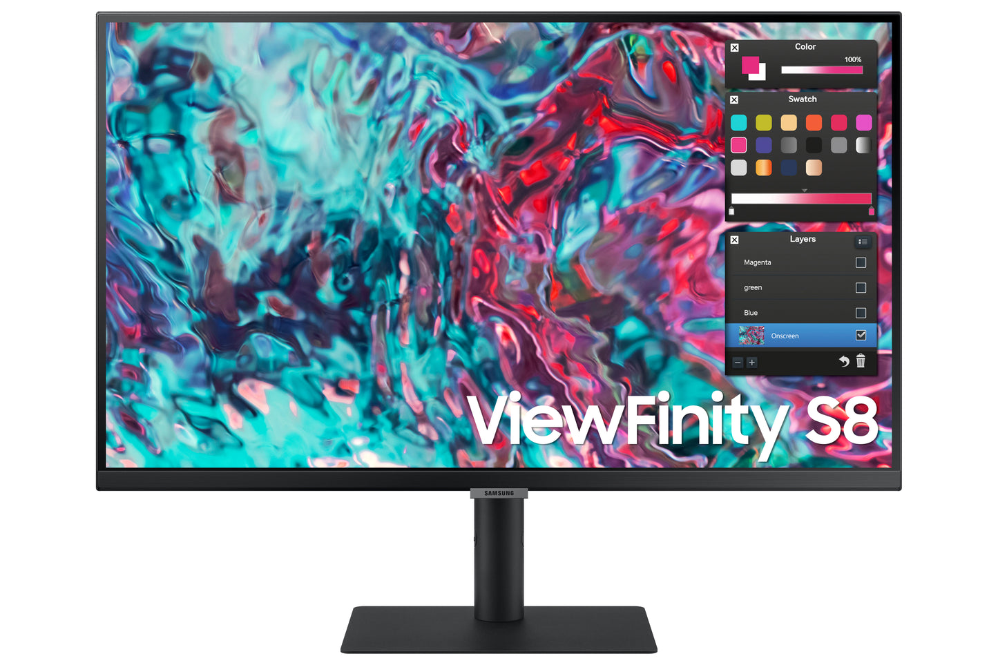 Samsung 27" Viewfinity S80TB 4K UHD IPS Thunderbolt4 with Built-in Speakers Monitors