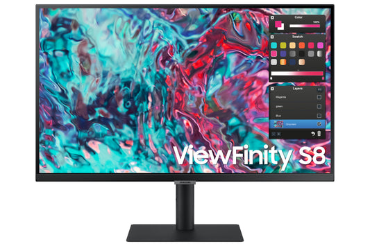 Samsung 27" Viewfinity S80TB 4K UHD IPS Thunderbolt4 with Built-in Speakers Monitors