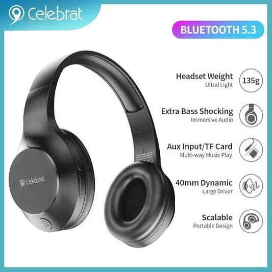 Celebrat A27 Wireless Bluetooth Earphone