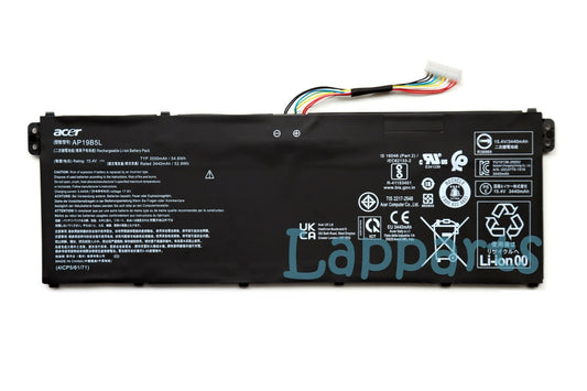 AP19B5L-Laptop Battery for Acer Aspire 5 A514-54 A515-55 A515-43 A515-43-R5RE A515-43-R19L A515-43-DDR4 A515-43G A515-52 A515-52G Swift 3 SF314-42 SP314-21N-R5FR Vero AV15-51 AV15-51-549K 15.4V 54.6Wh