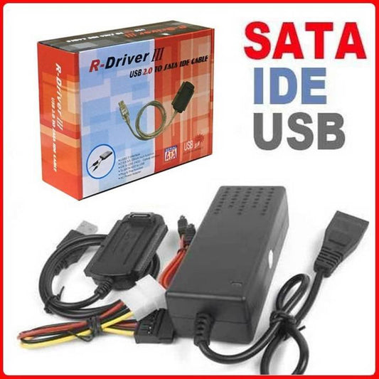 USB 2.0 To SATA IDE Cable WITH POWER.
