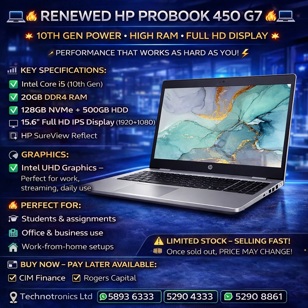 RENEWED HP PROBOOK 450 G7