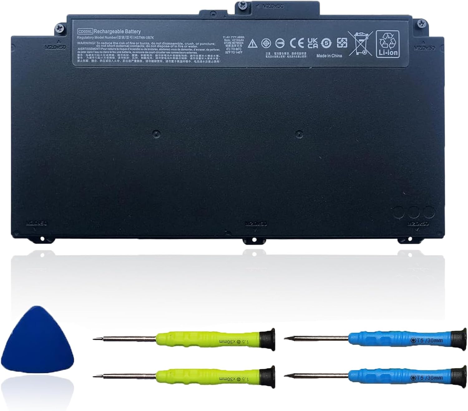 K KYUER 11.4V 48Wh CI03 CI03XL Batería Para HP ProBook 640 650 645 655