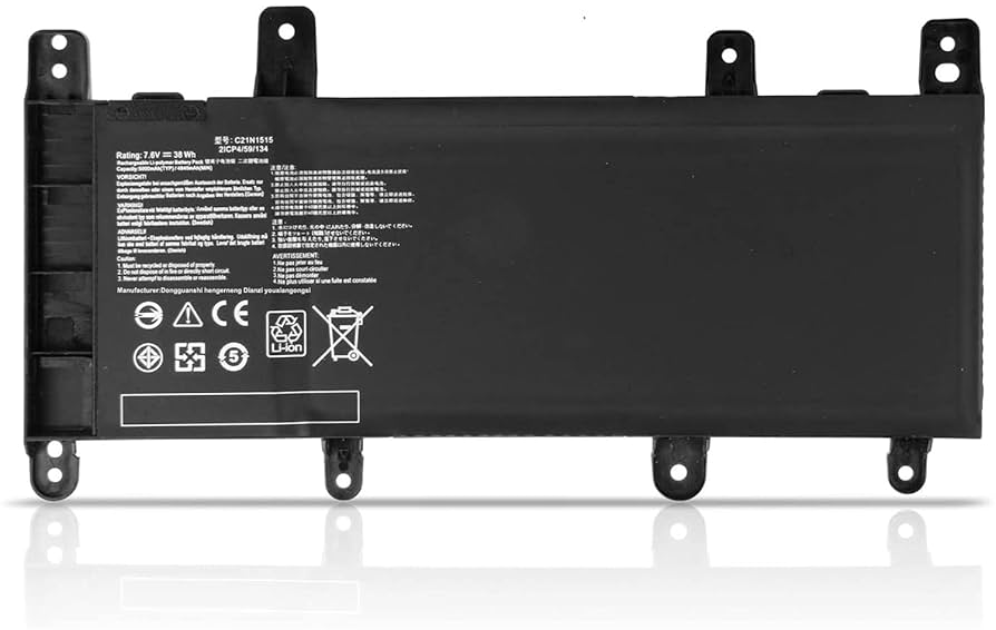 C21N1515- Laptop Battery Replacement for Asus X756 X756U X756UJ X756UA X756UX X756UB X756UQ X756UQX X756UV X756UW X756UXM X756UJ-T4053T X756UW-T4081T X756UA-TY065T Series(7.6V 38Wh