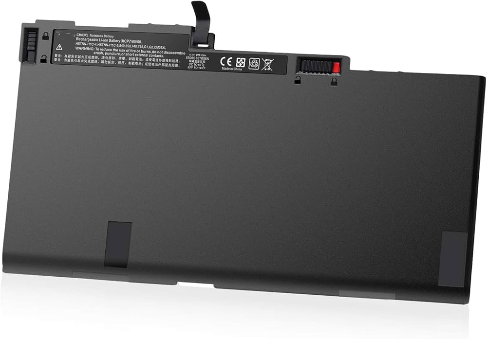 CM03XL- HP EliteBook 740 745 750 755 840 845 850 855 G1 G2 Series, fit HP ZBook 14 15u, P/N: HSTNN-DB4Q HSTNN-L11C-5 HSTNN-LB4R 717376-001 CM03 CM03050XL Notebook Laptop Battery