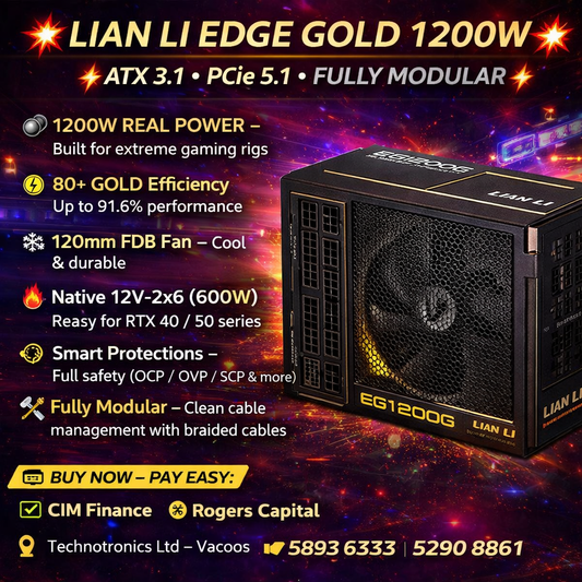 LIAN LI EDGE GOLD 1200W Power Supply