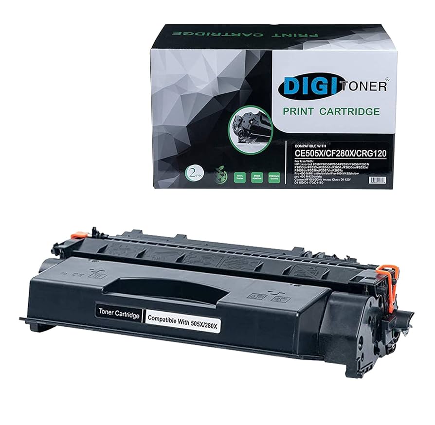 HP Toner Black CE505X (HP 05X )/CF280X (HP 80X) / Canon Toner CRG-120 (2617B001AA)