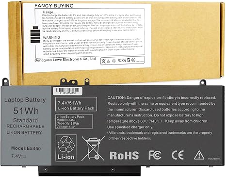 G5M10-DELL LATITUDE E5250, E5450, E5550 P48G001 SERIES