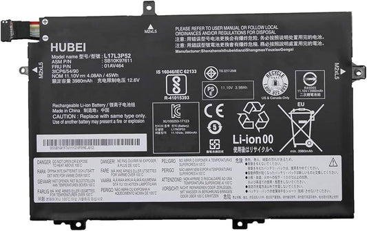 Lenovo L17L3P52 01AV463/L480 BATTERY