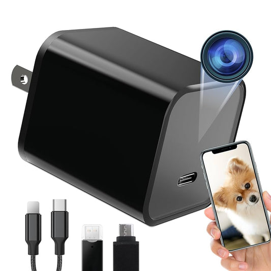 Spy WiFi Smart Camera Charger