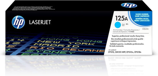 HP TONER CARTRIDGE CYAN 125A/ CB41A