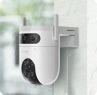 H9c Dual 2K +3 MP Dual-Lens Pan & Tilt Wi-Fi Camera Outdoor