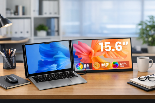 P5 Dual Screen Laptop Extender – FHD Portable Display (MA)