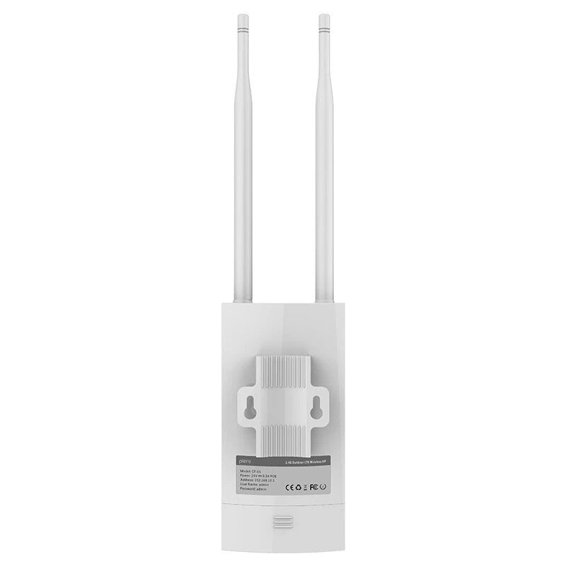 PLERY R724 300Mbps Outdoor 4G Router with Antenna IP66 Waterproof Support Nano SIM Card 2.4GHz Wireless LTE