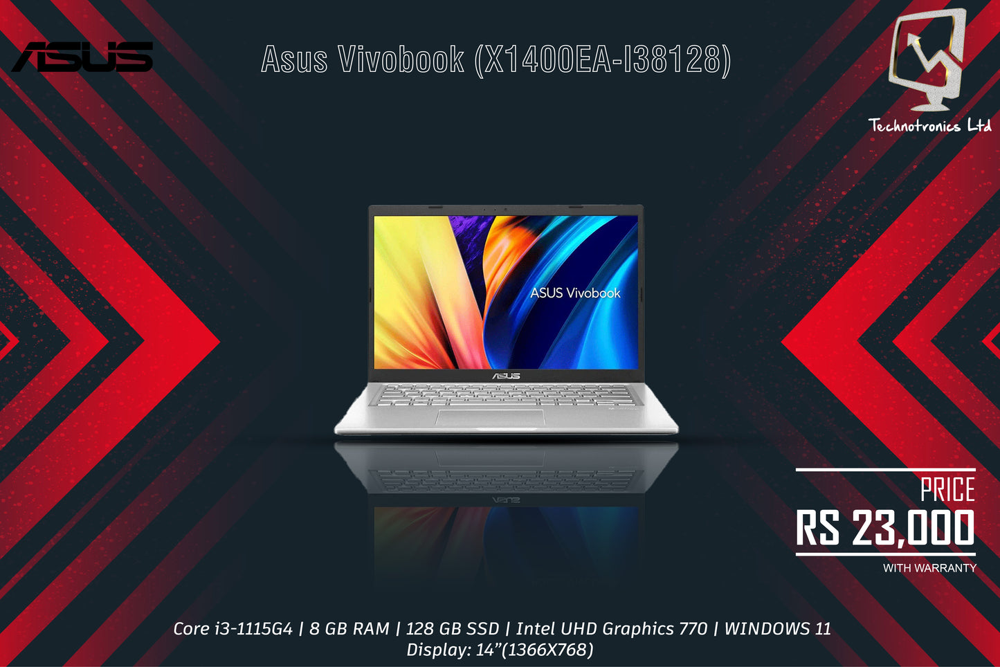 Laptop Asus Vivobook (X1400EA-I38128 )