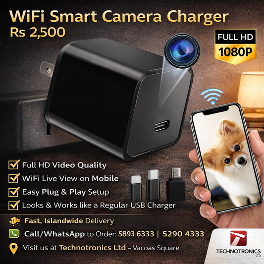 Spy WiFi Smart Camera Charger