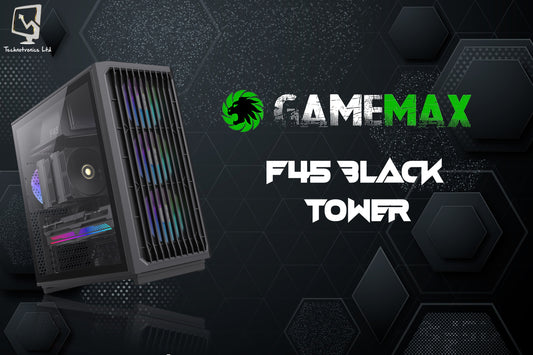 GameMax F45 Black Tower | Ryzen 7 , 16 GB Ram DDR5,Radeon 780M Graphics, 500GB Nvme