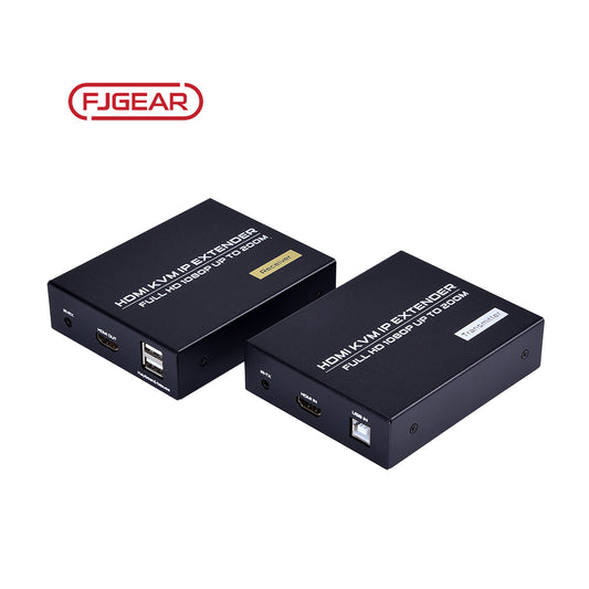 FJGEAR HDMI 200M HD 1080P Network Cable Extender