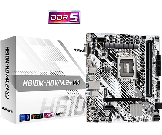 AsRock H610M-HDV/M.2+ D5