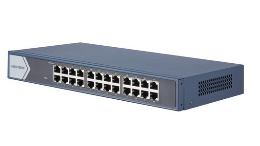 HIKVISION 24 Port Gigabit Unmanaged Switch -DS-3E0524-E(B)