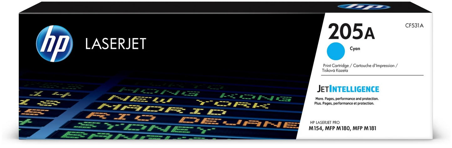 HP Toner CF531A (205A) Cyan with chip