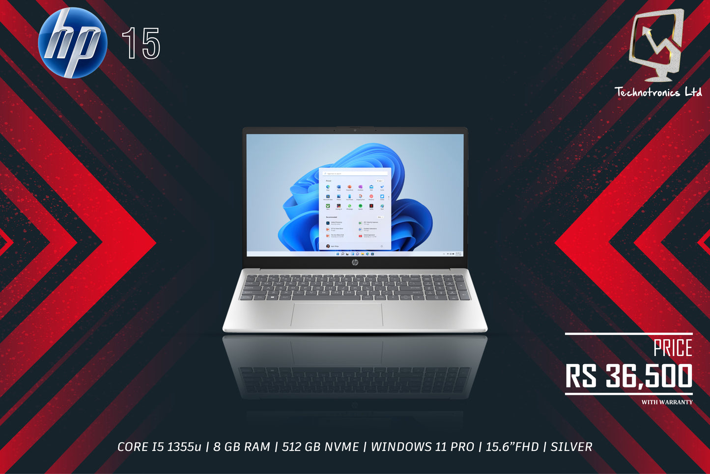 HP 15 CORE I5 1355u