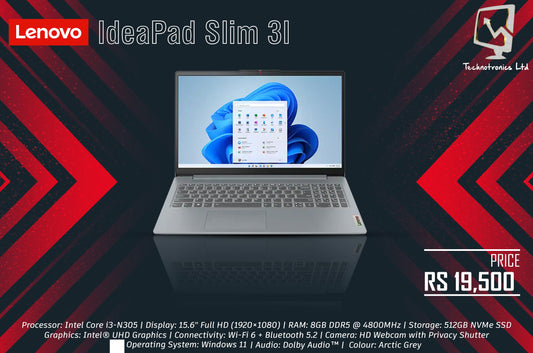 New Lenovo IdeaPad Slim 3I Core i3
