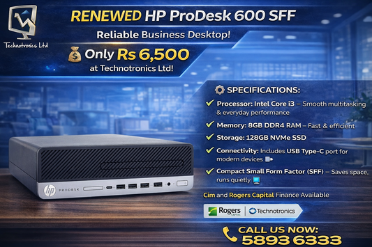 Renewed HP ProDesk 600 SFF
