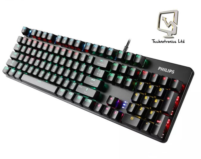 PHILIPS SPK8401BQM Keyboard  RGB Mechanical