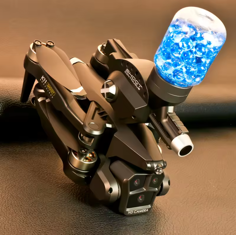 Mini Drone K11 Max with Water Bomb Gun