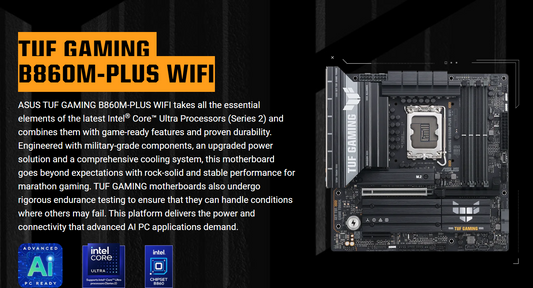 ASUS TUF GAMING B860M-PLUS WIFI – ONLY Rs 16,500!