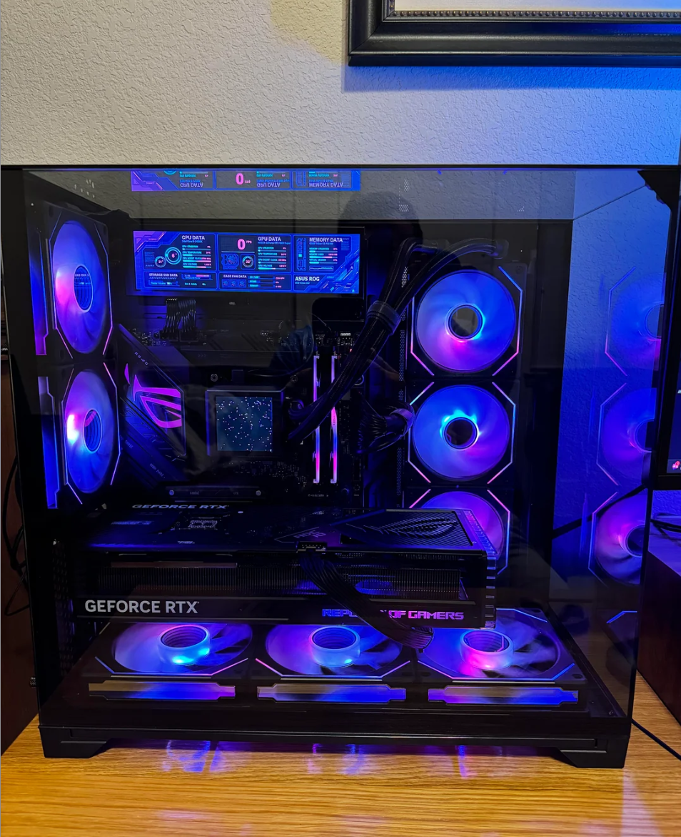 Lian Li O11 Vision Compact β Premium Showcase Case with LCD Screen Support!