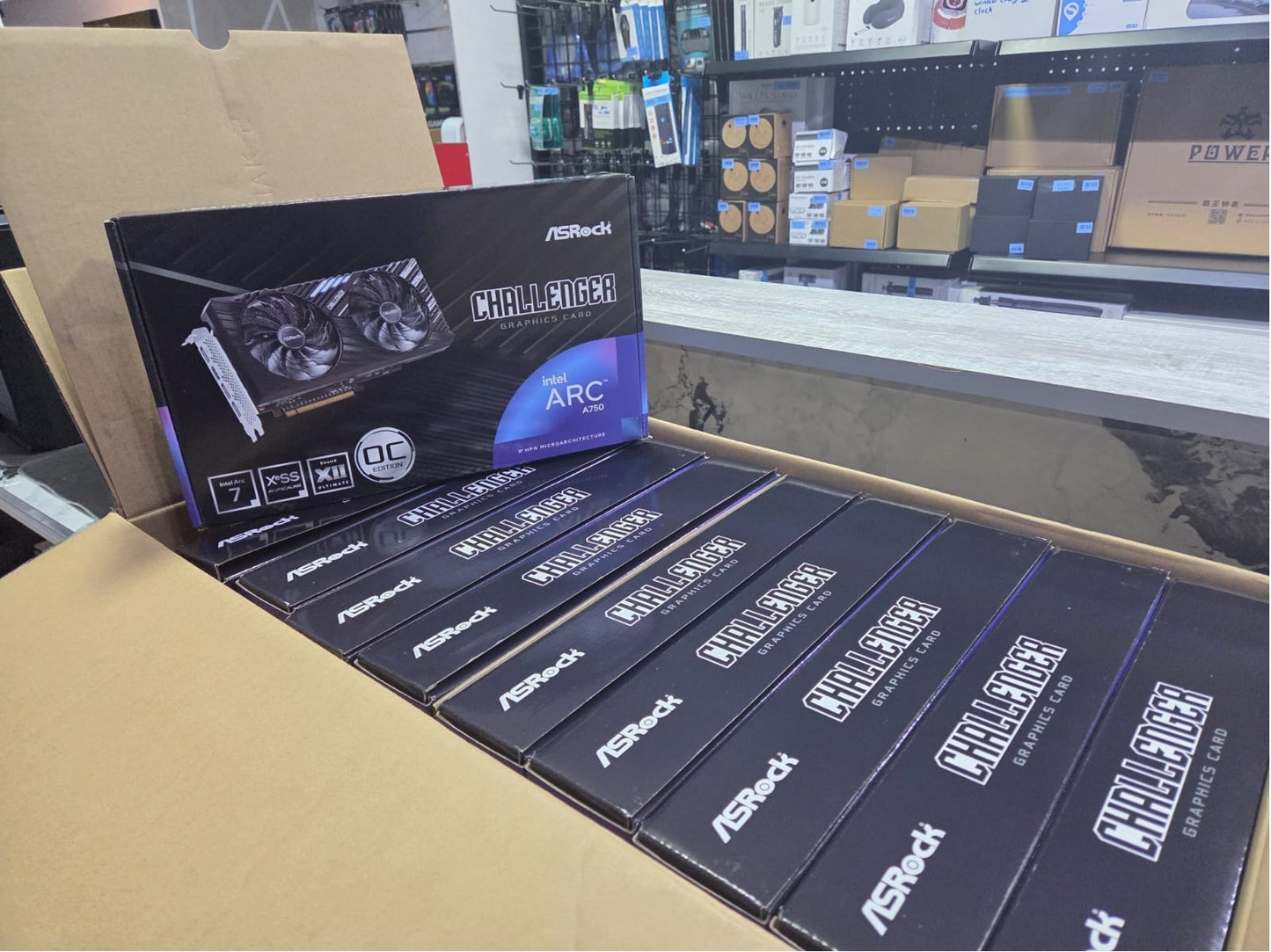 INTEL ARC A750 8GB GRAPHICS CARD