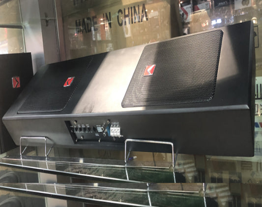 New Car Audio Amplified Car / 4x4 Underseat Kuerl Double Subwoofer- 800 watt