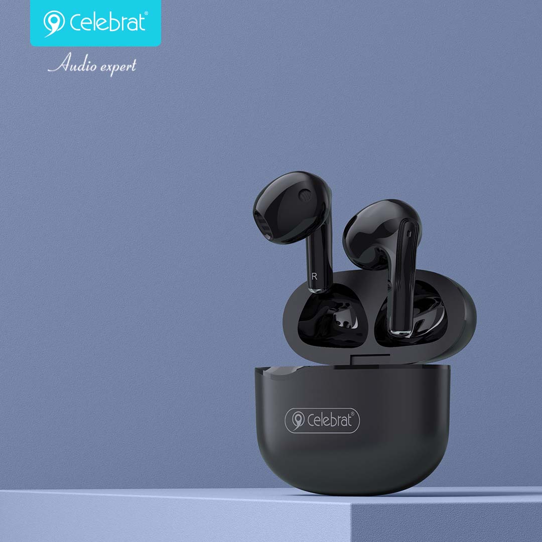 Celebrat W19 TWS โ Lightweight & Comfortable Semi-in-ear Earbuds