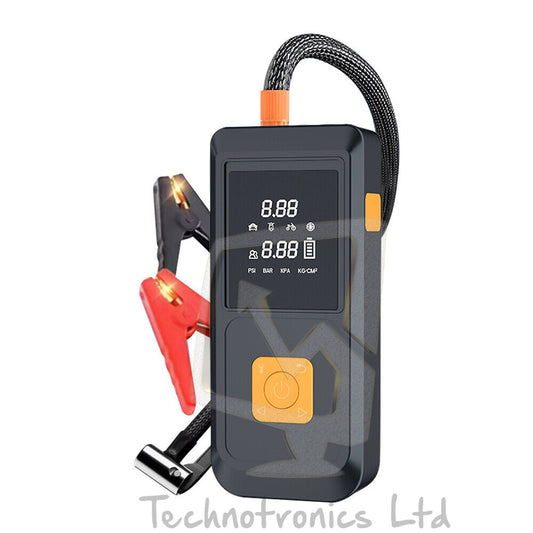 Car Jumper with Built-in Inflator Digital – Vehicle