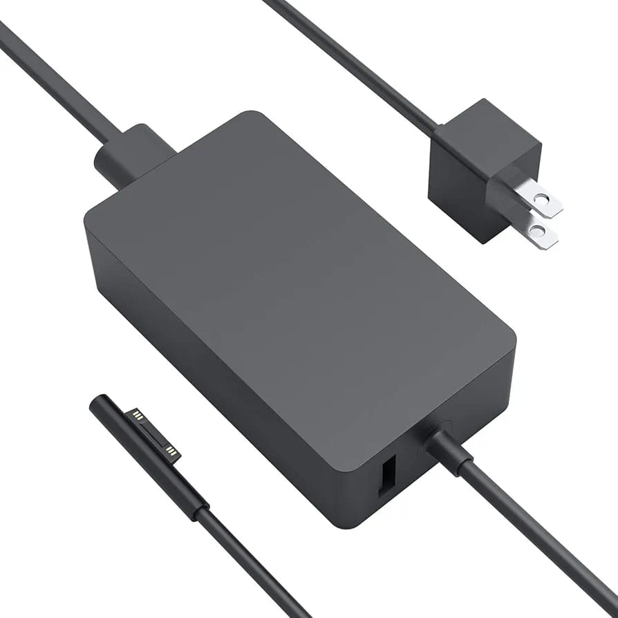 Microsoft Surface Charger(Book 2, Pro 3/4/5/6/7,Laptop 2/3/4,Surface Go, ProX) CHARGER