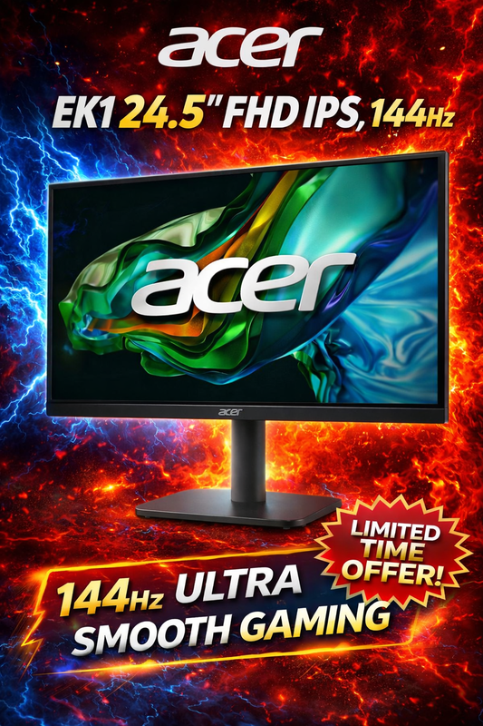 Acer EK1 24.5" FHD IPS, 144Hz