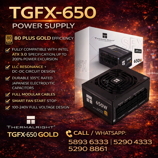Power Supply Thermalright PSU TGFX-650 Gold SFX